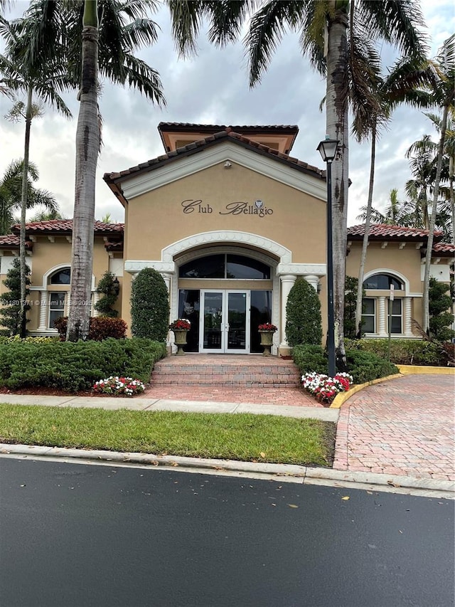 view of property