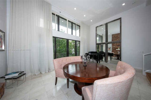 1530 NE Quayside Ter Unit A1, Miami, FL 33138 - dining space with recessed lighting