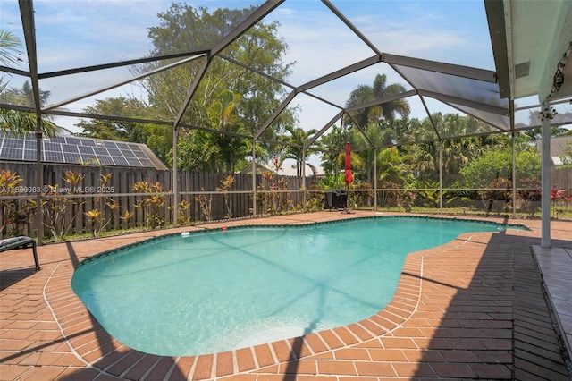 735 SW 158th Ter, Sunrise, FL 33326 - view of swimming pool featuring a fenced backyard and a patio area