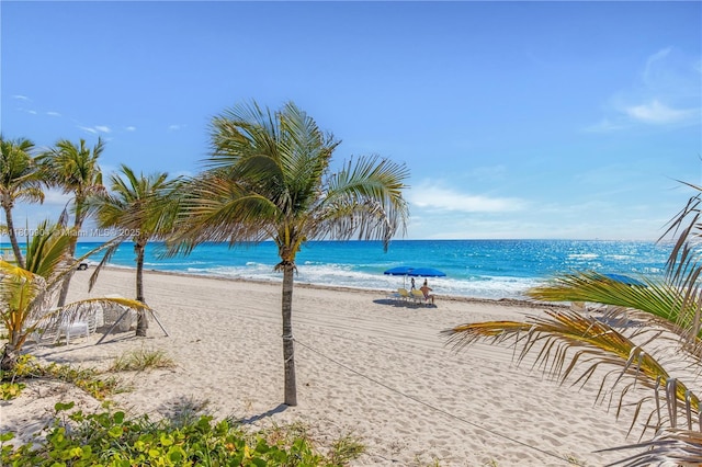 2030 S Ocean Dr Unit 1707, Hallandale Beach, FL 33009 - water view featuring nearby beach