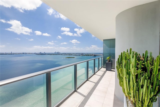 3131 NE 7th Ave Unit 3606, Miami, FL 33137 - balcony featuring a water view