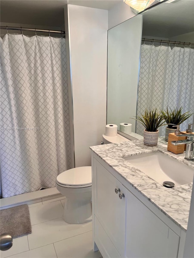 4000 NE Towwerside Ter Unit 1101, Miami, FL 33138 - full bathroom featuring vanity, toilet, and tile patterned floors