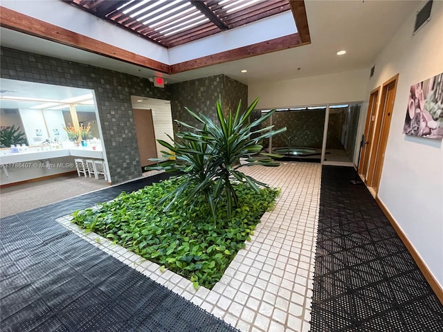 4000 NE Towwerside Ter Unit 1101, Miami, FL 33138 - building lobby with recessed lighting