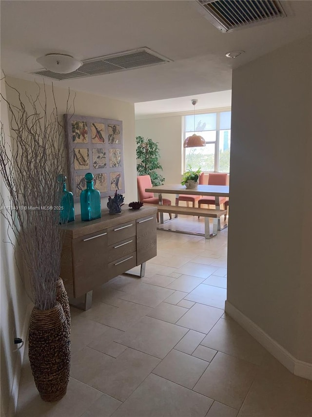 3180 S Ocean Dr Unit 716, Hallandale Beach, FL 33009 - corridor featuring light tile patterned floors