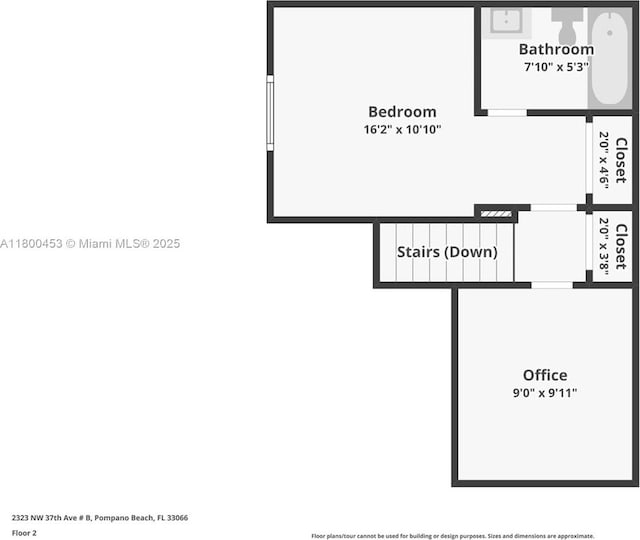 2323 NW 37th Ave, Coconut Creek, FL 33066 - view of room layout