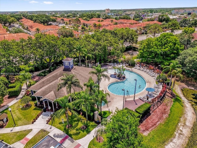 2950 Lucayan Harbour Cir Unit 107, Kissimmee, FL 34746 - bird's eye view of a pool area