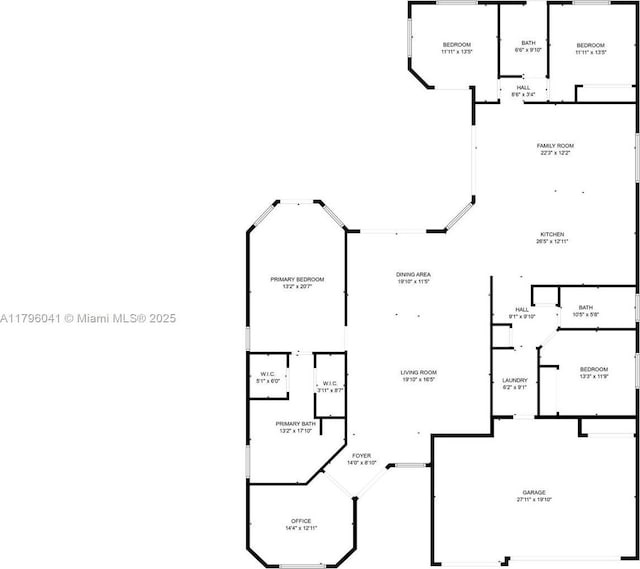 2623 Oakbrook Dr, Weston, FL 33332 - view of floor plan / room layout