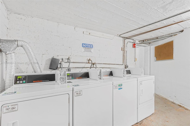 1555 Pennsylvania Ave Unit 209, Miami Beach, FL 33139 - shared laundry featuring washer and dryer