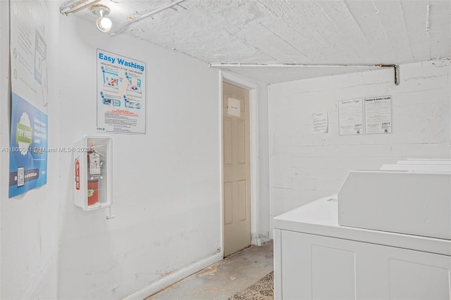 1555 Pennsylvania Ave Unit 209, Miami Beach, FL 33139 - hall with concrete flooring