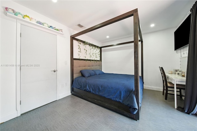 13344 SW 59th Ln, Miami, FL 33183 - bedroom featuring baseboards and recessed lighting