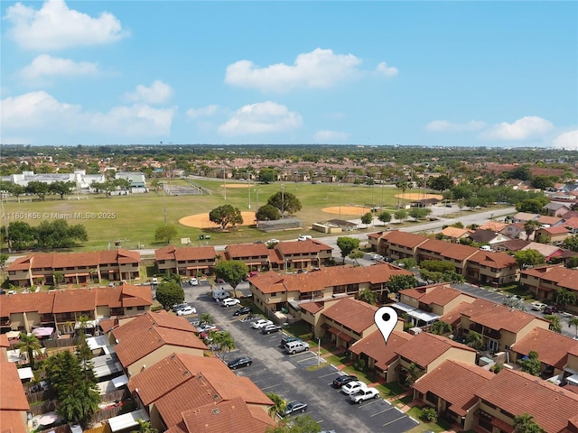 13344 SW 59th Ln, Miami, FL 33183 - aerial view of residential area with a golf course