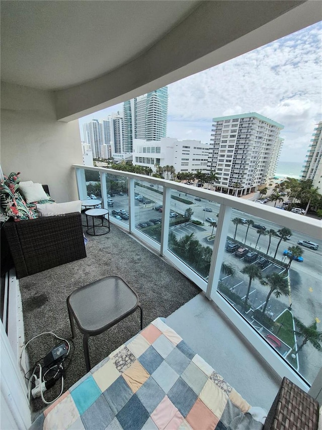 3800 S Ocean Dr Unit 818, Hollywood, FL 33019 - balcony with a view of city