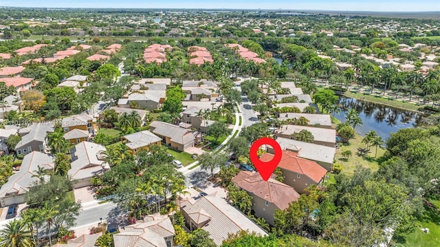 5832 NW 120th Ave, Coral Springs, FL 33076 - aerial view of property and surrounding area with a nearby body of water and nearby suburban area