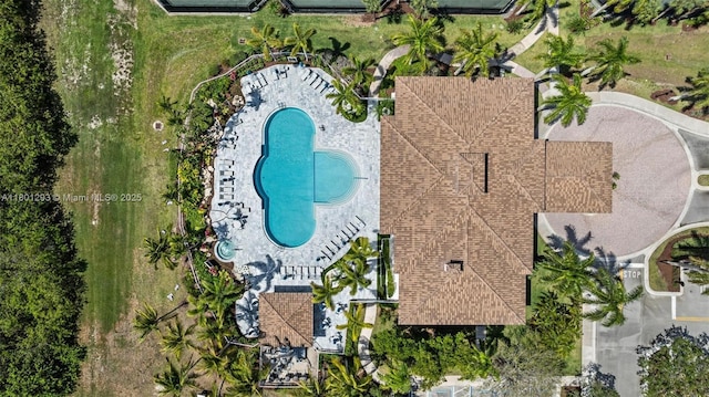 5832 NW 120th Ave, Coral Springs, FL 33076 - drone / aerial view of a pool