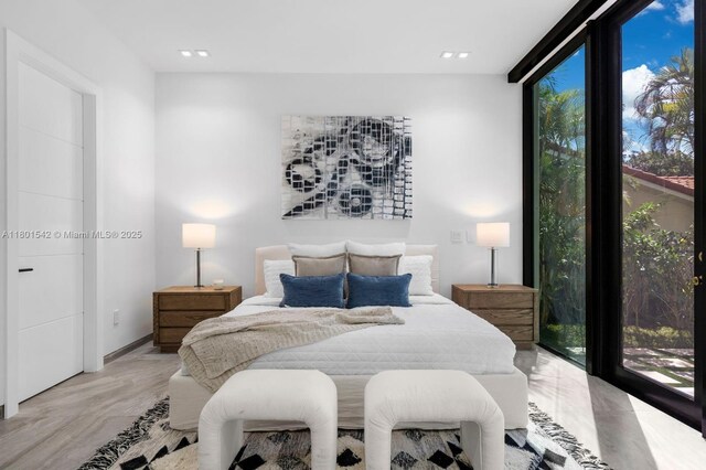 521 Holiday Dr, Hallandale Beach, FL 33009 - bedroom with multiple windows and expansive windows
