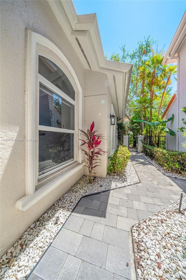 1496 Breakwater Ter, Hollywood, FL 33019 - exterior view of stucco siding