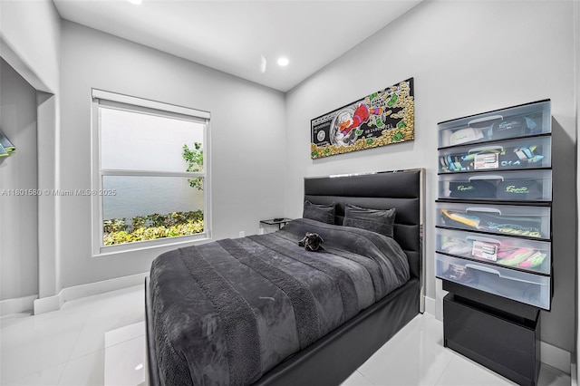 1496 Breakwater Ter, Hollywood, FL 33019 - bedroom with tile patterned floors and recessed lighting