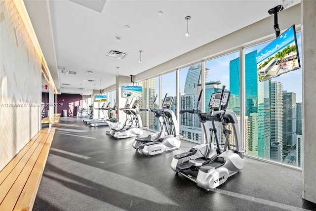 151 SE 1st St Unit 1610, Miami, FL 33131 - view of workout area