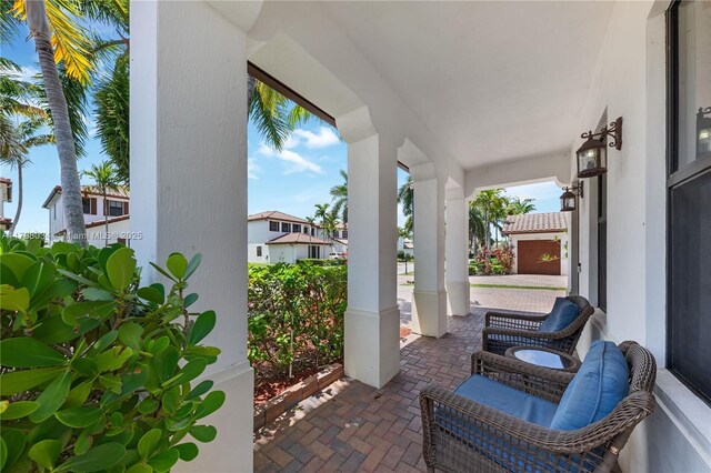 2691 NW 83rd Ter, Cooper City, FL 33024 - view of patio with covered porch