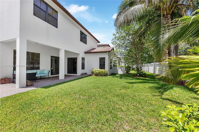 2691 NW 83rd Ter, Cooper City, FL 33024 - view of yard featuring outdoor lounge area and a patio
