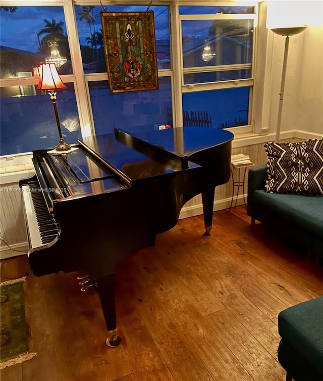 327 SE 2nd Ave, Dania Beach, FL 33004 - recreation room with hardwood / wood-style floors