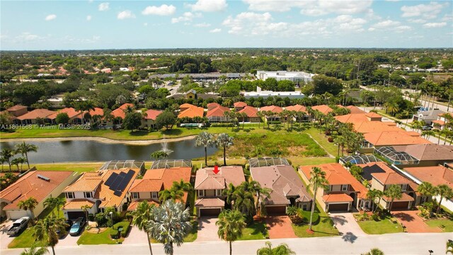 4940 Gateway Gardens Dr, Boynton Beach, FL 33436 - aerial perspective of suburban area with a nearby body of water