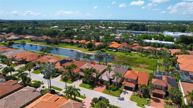 4940 Gateway Gardens Dr, Boynton Beach, FL 33436 - aerial perspective of suburban area featuring a large body of water