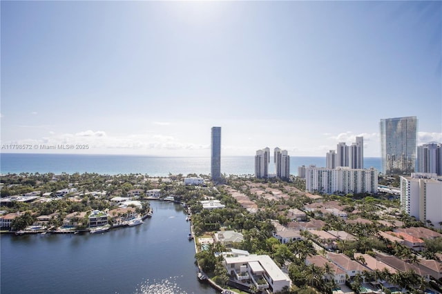19667 Turnberry Way Unit 27-K, Aventura, FL 33180 - bird's eye view of a large body of water