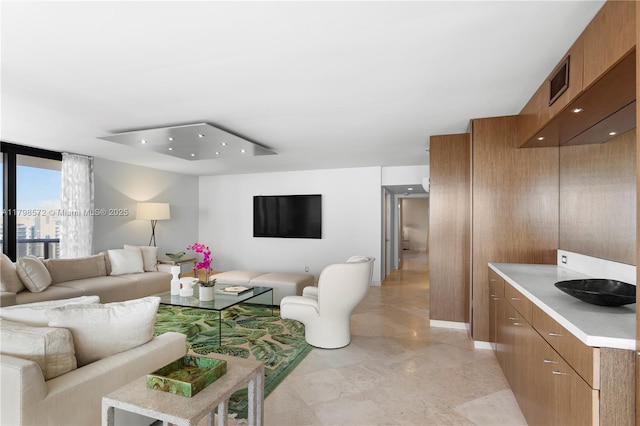 19667 Turnberry Way Unit 27-K, Aventura, FL 33180 - living room featuring recessed lighting