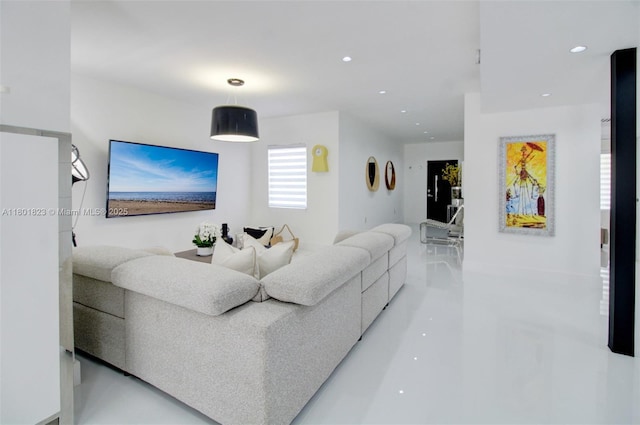 1187 NE 182nd St, North Miami Beach, FL 33162 - living area featuring recessed lighting