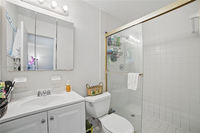 6400 Sheridan St, Hollywood, FL 33024 - bathroom with a stall shower, toilet, and vanity
