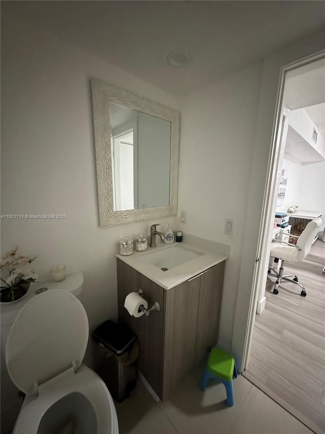 8098 NW 99th Ter, Hialeah Gardens, FL 33016 - half bath featuring toilet and vanity