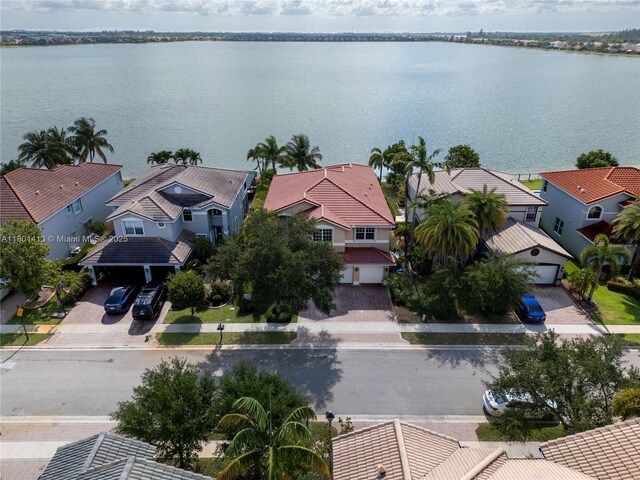 5087 SW 183rd Ave, Miramar, FL 33029 - aerial view of residential area featuring a nearby body of water