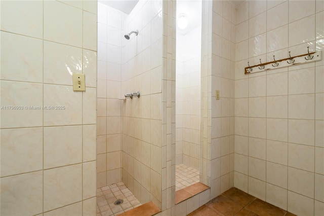 16900 NE 14th Ave Unit 201, North Miami Beach, FL 33162 - bathroom featuring tiled shower