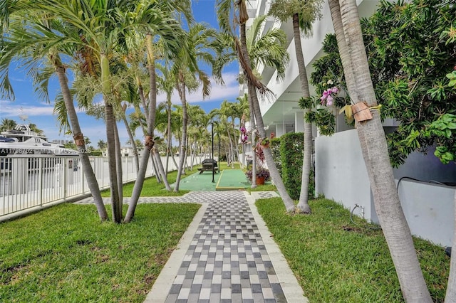 137 Golden Isles Dr Unit 1105, Hallandale Beach, FL 33009 - view of property's community featuring shuffleboard