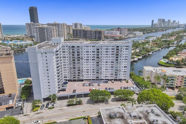 137 Golden Isles Dr Unit 1105, Hallandale Beach, FL 33009 - view of urban area featuring a large body of water