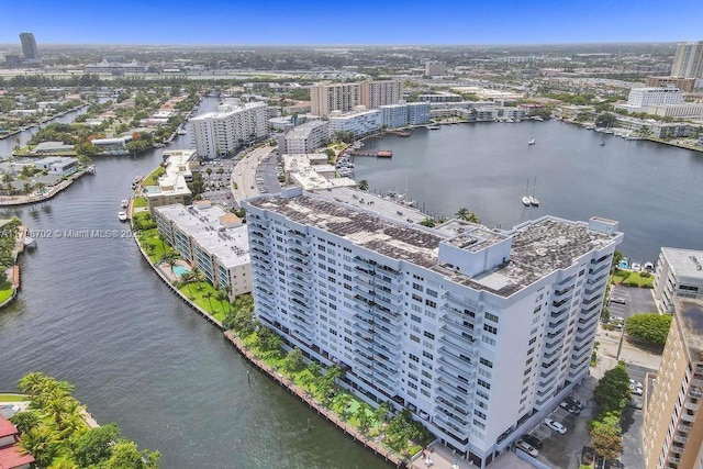 137 Golden Isles Dr Unit 1105, Hallandale Beach, FL 33009 - view of urban area with a nearby body of water