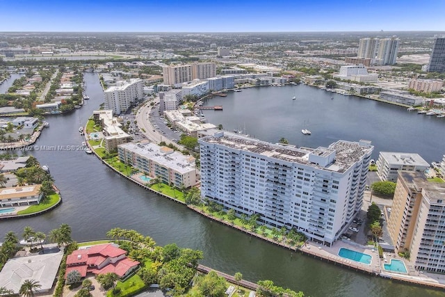 137 Golden Isles Dr Unit 1105, Hallandale Beach, FL 33009 - view of urban area featuring a nearby body of water