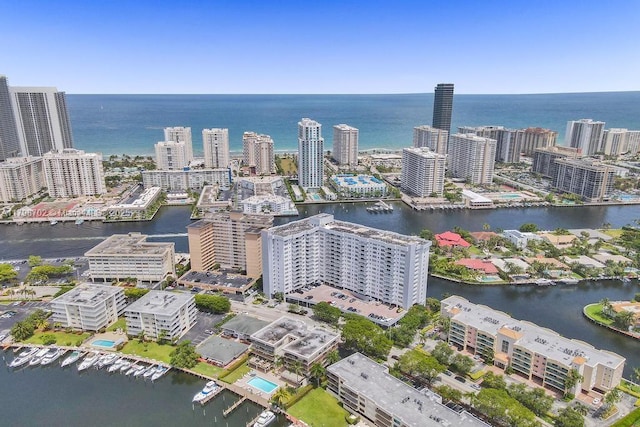 137 Golden Isles Dr Unit 1105, Hallandale Beach, FL 33009 - view of urban area featuring a large body of water
