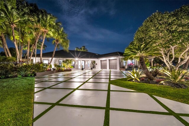 4430 Casper Ct, Hollywood, FL 33021 - ranch-style home featuring an attached garage and concrete driveway