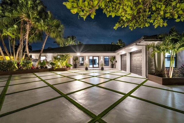 4430 Casper Ct, Hollywood, FL 33021 - view of front of home featuring a garage