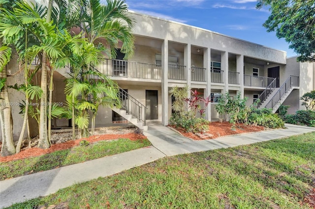 8504 Old Country Mnr Unit 205, Davie, FL 33328 - view of property featuring stairway