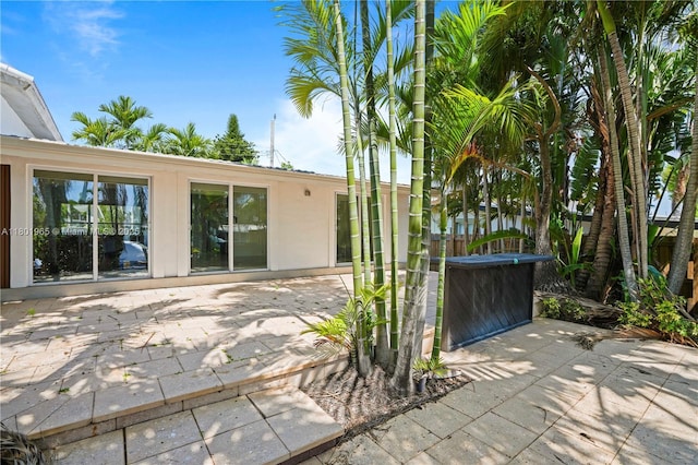 2548 Tortugas Ln, Fort Lauderdale, FL 33312 - view of patio / terrace featuring fence