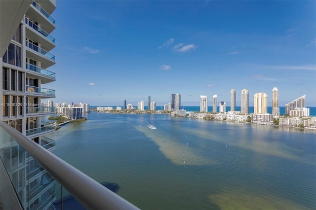 2600 Island Blvd Unit 2603, Aventura, FL 33160 - water view with a view of skyline