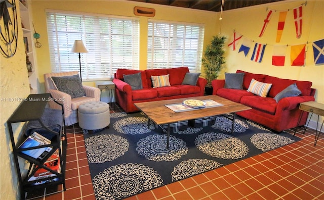 804 SE 10th St, Fort Lauderdale, FL 33316 - tiled living room featuring healthy amount of natural light