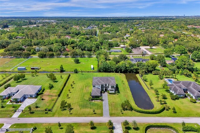 17811 SW 58th St, Southwest Ranches, FL 33331 - bedroom with light marble finish floors and ensuite bathroom