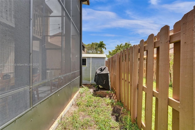 1951 SW 81st Ter, Davie, FL 33324 - view of yard with fence