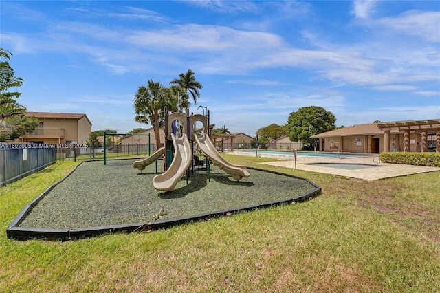 1951 SW 81st Ter, Davie, FL 33324 - community playground with a community pool