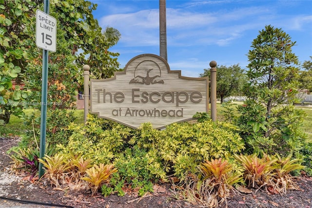 1951 SW 81st Ter, Davie, FL 33324 - view of community sign