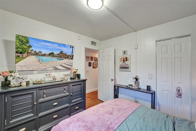 1951 SW 81st Ter, Davie, FL 33324 - bedroom featuring wood finished floors and baseboards